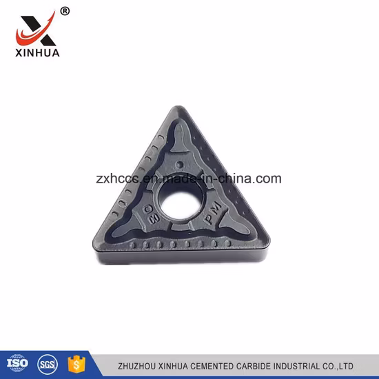 CNC Inserts Tungsten Carbide Turning Inserts Tnmg160408-Pm for Steel Semi-Finishing