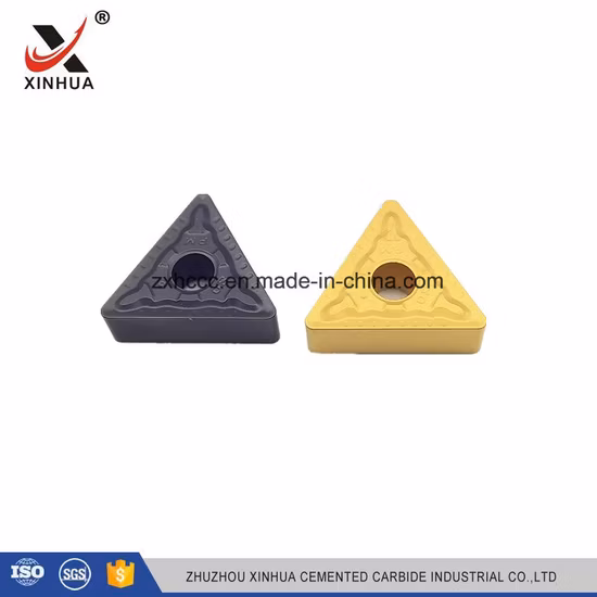 CNC Inserts Tungsten Carbide Turning Inserts Tnmg160408-Pm for Steel Semi-Finishing