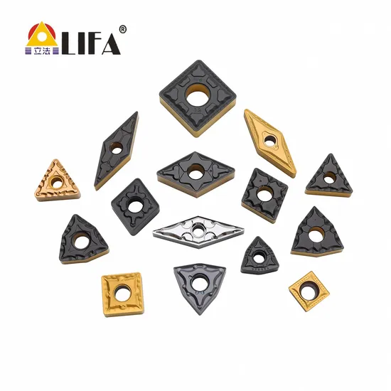 CNC Inserts Tungsten Carbide Turning Inserts Tnmg160408-Pm for Steel Semi-Finishing