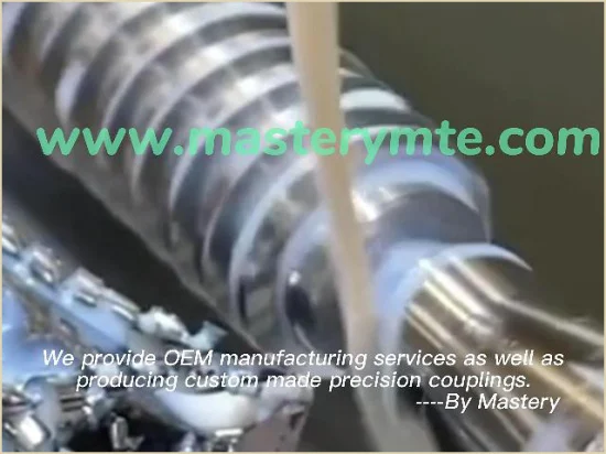 Maschinenersatzteile Getriebekupplungen Bearbeitung von Teilen aus Stahl mit Abschrecken durch CNC-Drehen Bohren Wälzfräsen Schleifen Fabrikpreis für Werkzeuge